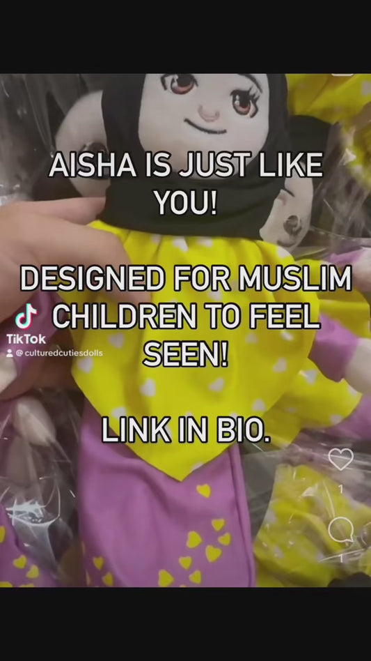 Aisha Plush Hijabi Doll